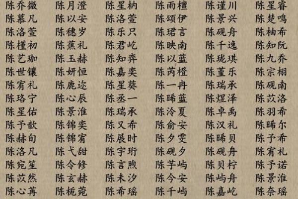 为陈姓鸡年宝宝挑选独特而有意义的名字