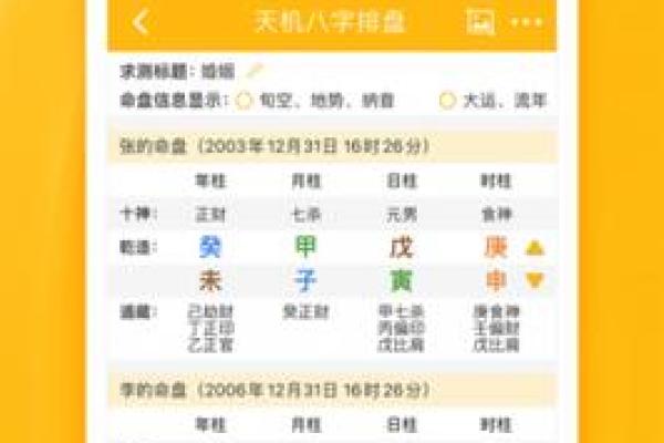 生辰八字在线排盘工具助你精准分析命运轨迹