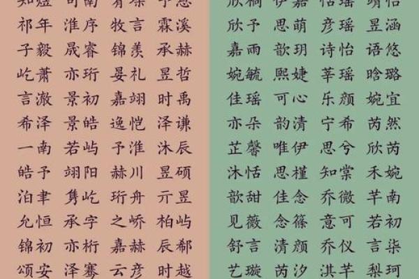 女宝宝名字大全：为她选一个独特且有寓意的名字