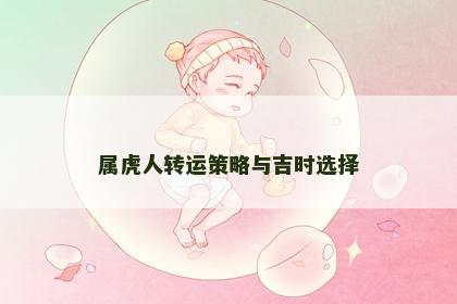 属虎人转运策略与吉时选择